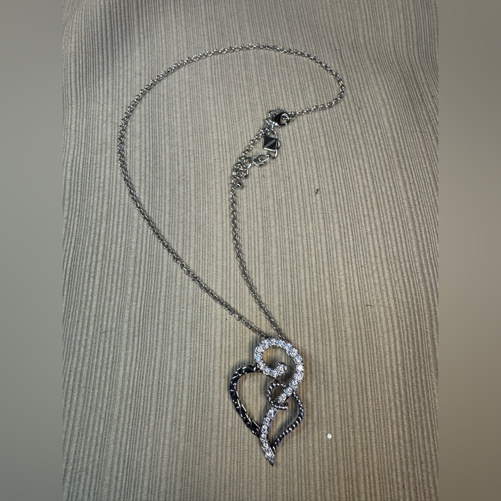 Montana Silversmiths Twisted Heart Necklace